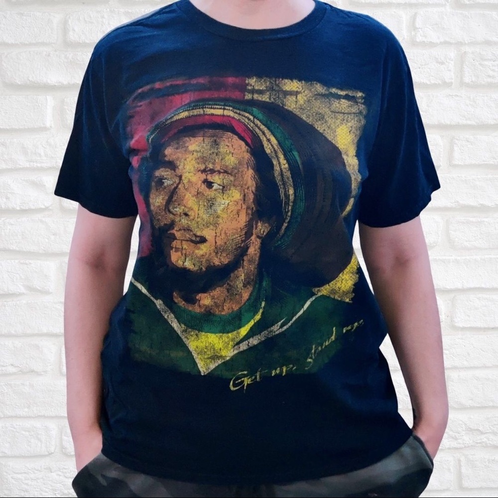 Vintage Bob Marley - "Get Up, Stand Up" tshirt